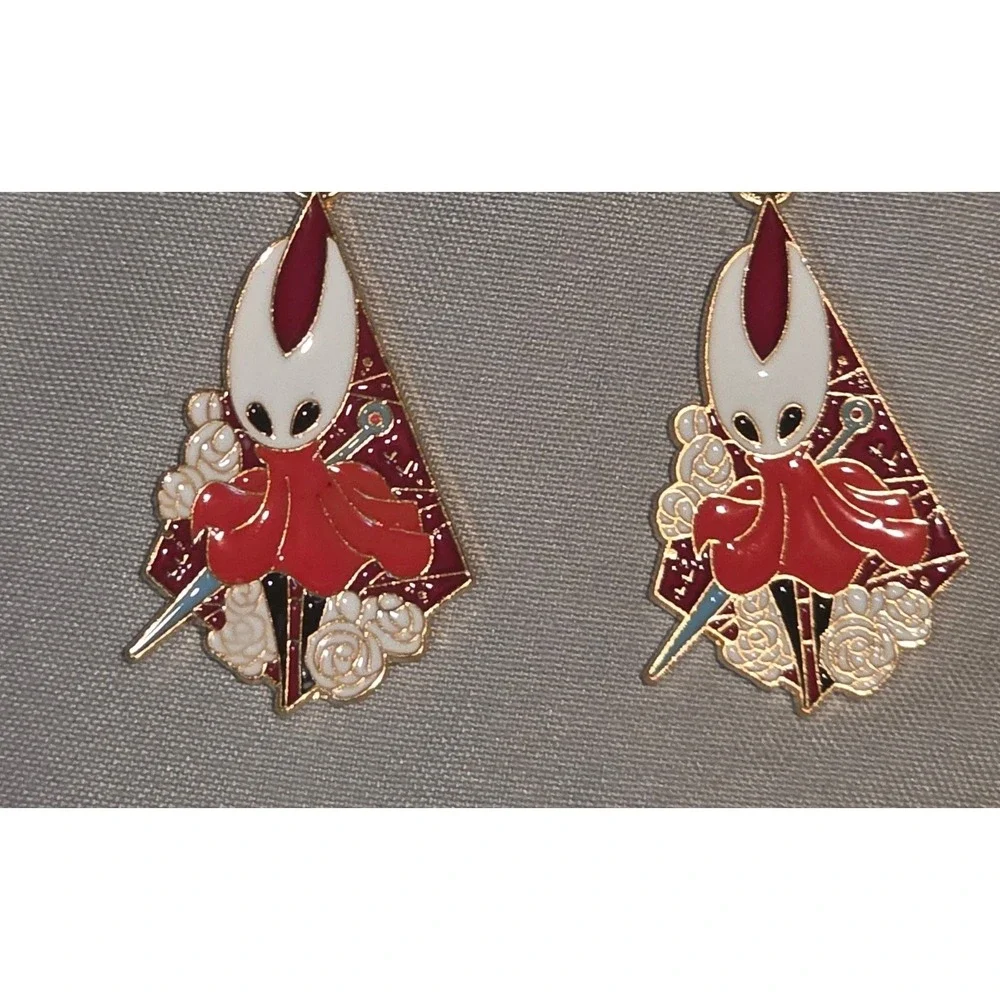 Set of 3 The Knight Hornet Troupe Master Grimm Hollow Knight Earrings Handmade